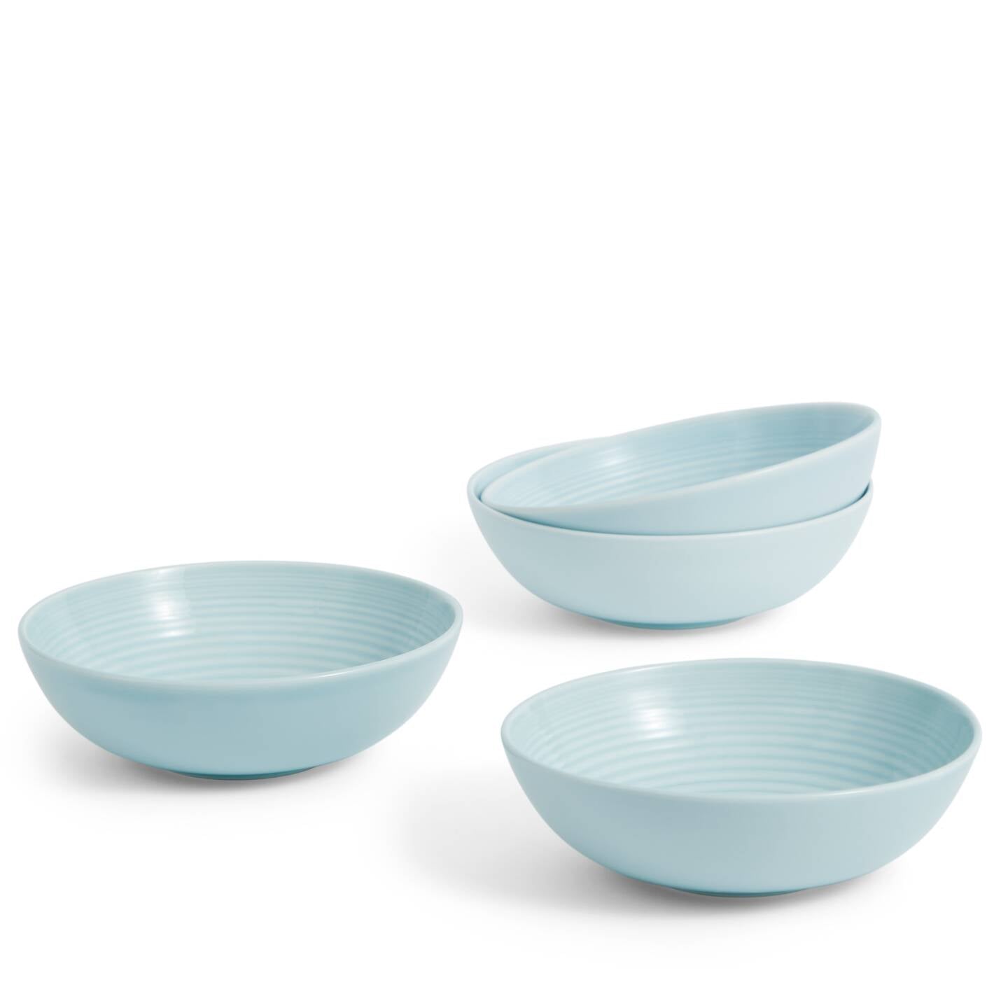 Gordon Ramsay Maze Blue Cereal Bowls, Set of 4 | Royal Doulton