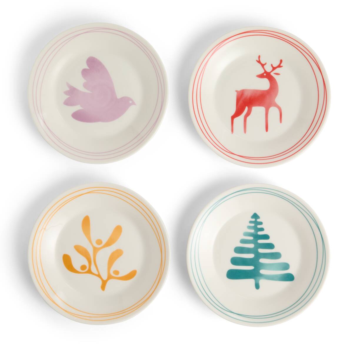 1815 Christmas Plate, Set of 4 | Royal Doulton Webstore