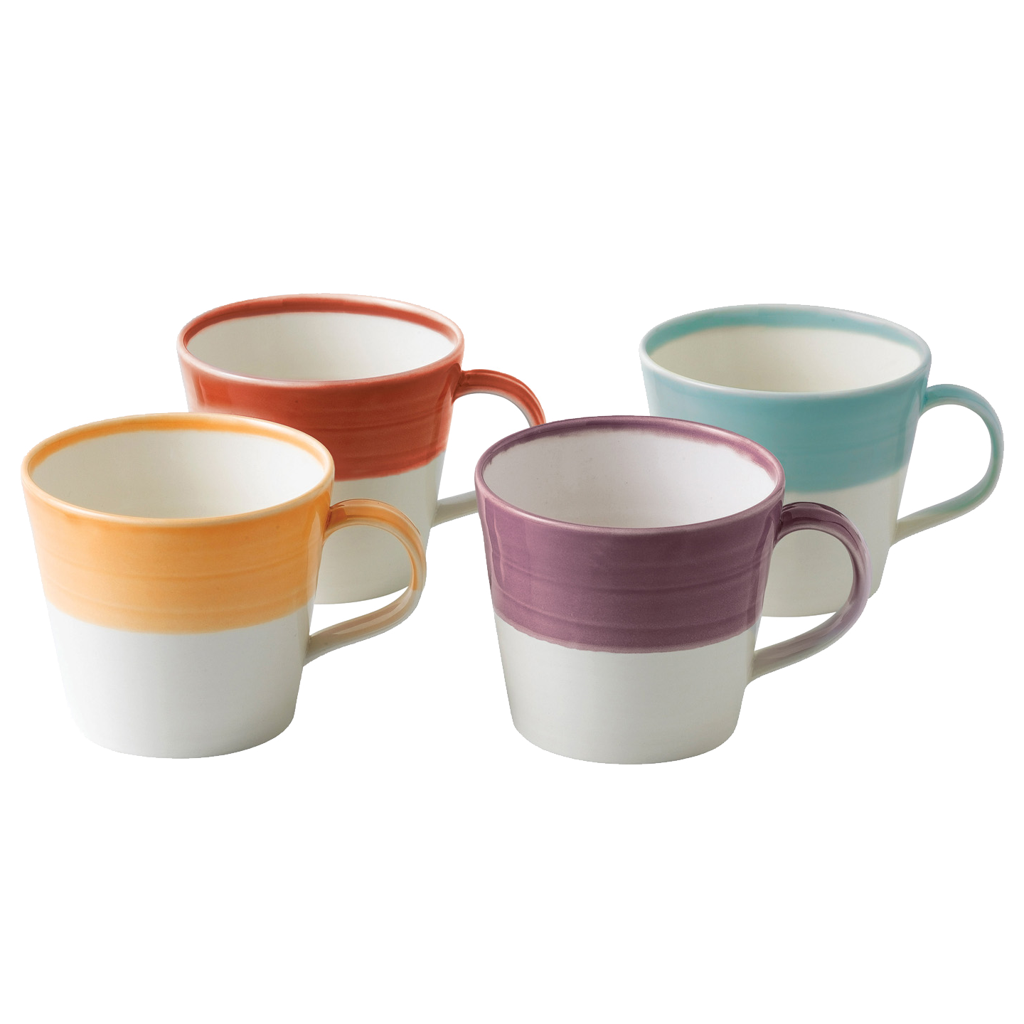 ロイヤルドルトン 1815 Bright Colours Mugs, Set of 4 | Royal Doulton Webstore