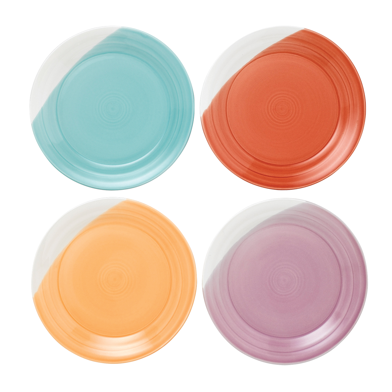1815 Bright Colours Dinner Plates (Set of 4)