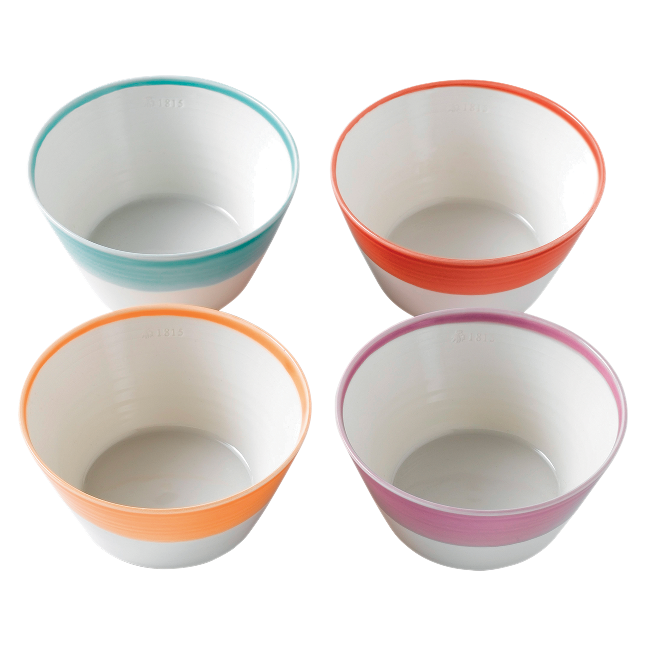 1815 Bright Colours Cereal Bowls (Set of 4)