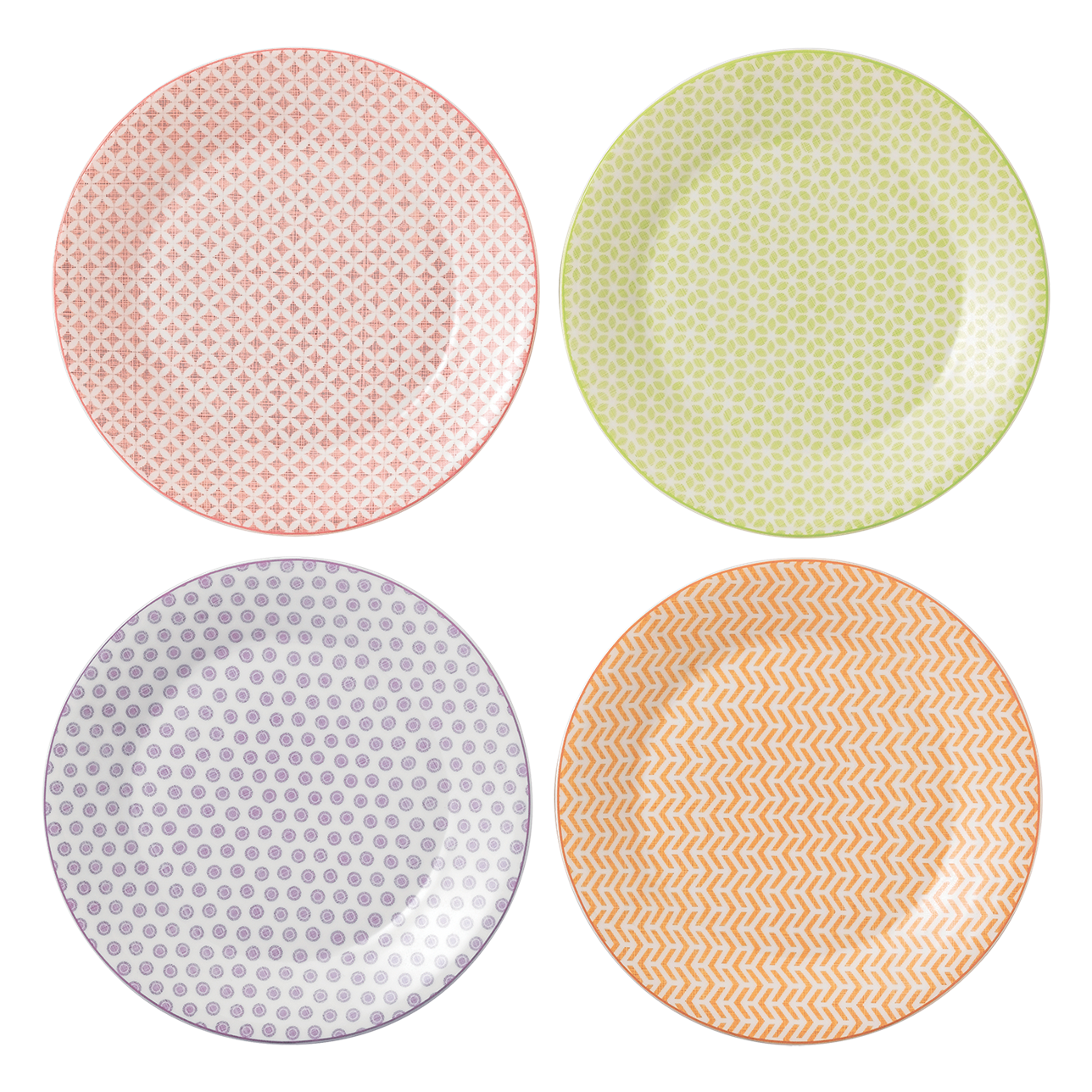Pastels Side Plates (Set of 4)