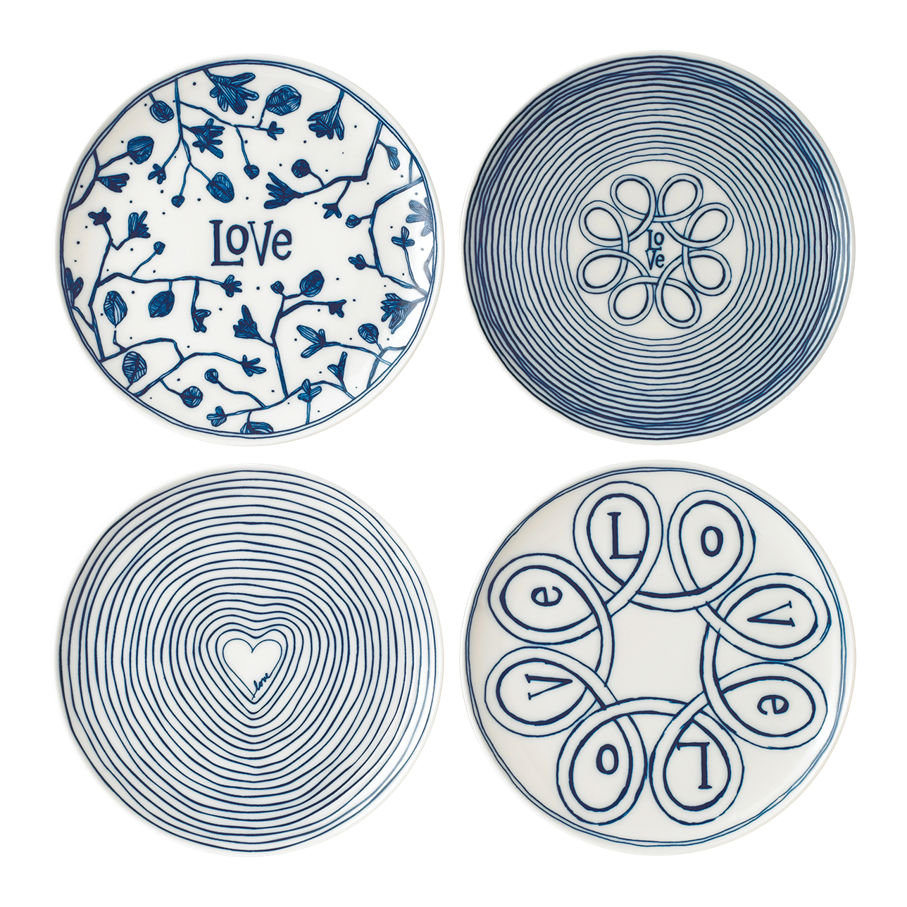 Side Plates (Set of 4)
