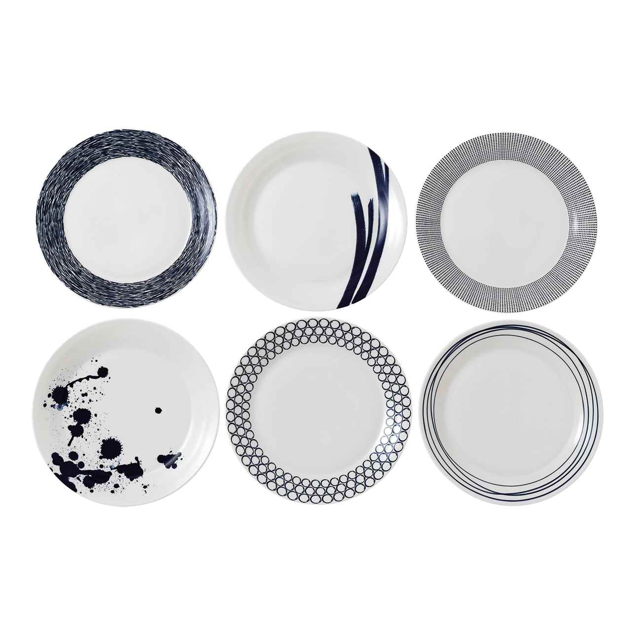 Pacific Blue Dinner Plates (Set of 6)