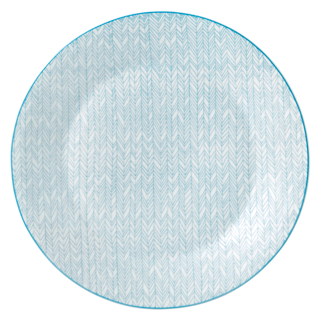 Pastels Herringbone Side Plate