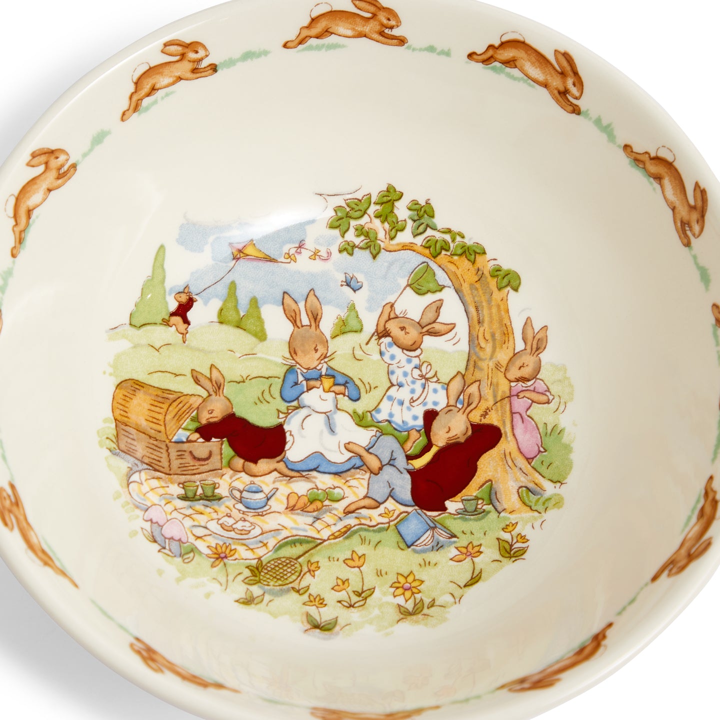 Bunnykins Set: Plate, Cereal Bowl and 1 Handled Hug-a-Mug | Royal