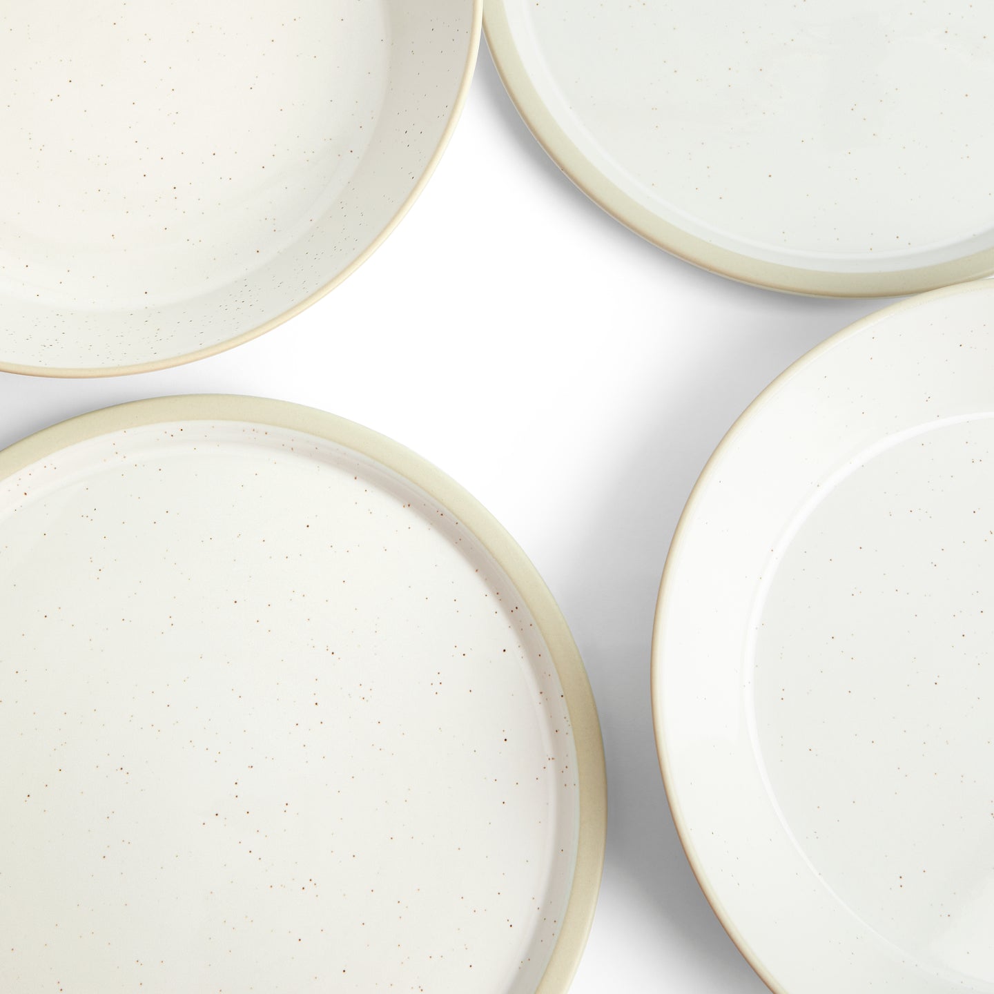 Urban Dining Bowl & Plate, Lid White, 4-piece Set