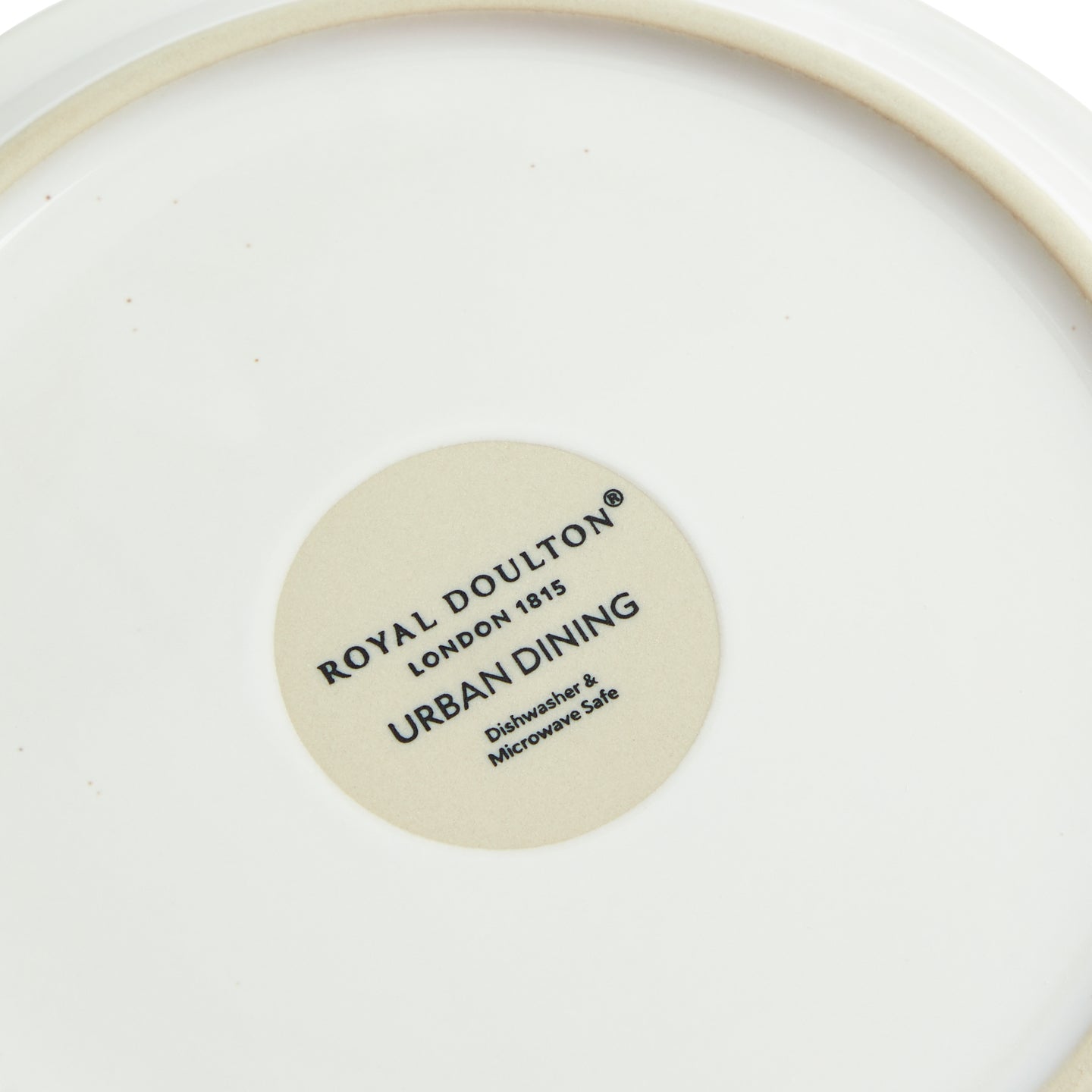 Urban Dining Bowl & Plate, Lid White, 4-piece Set