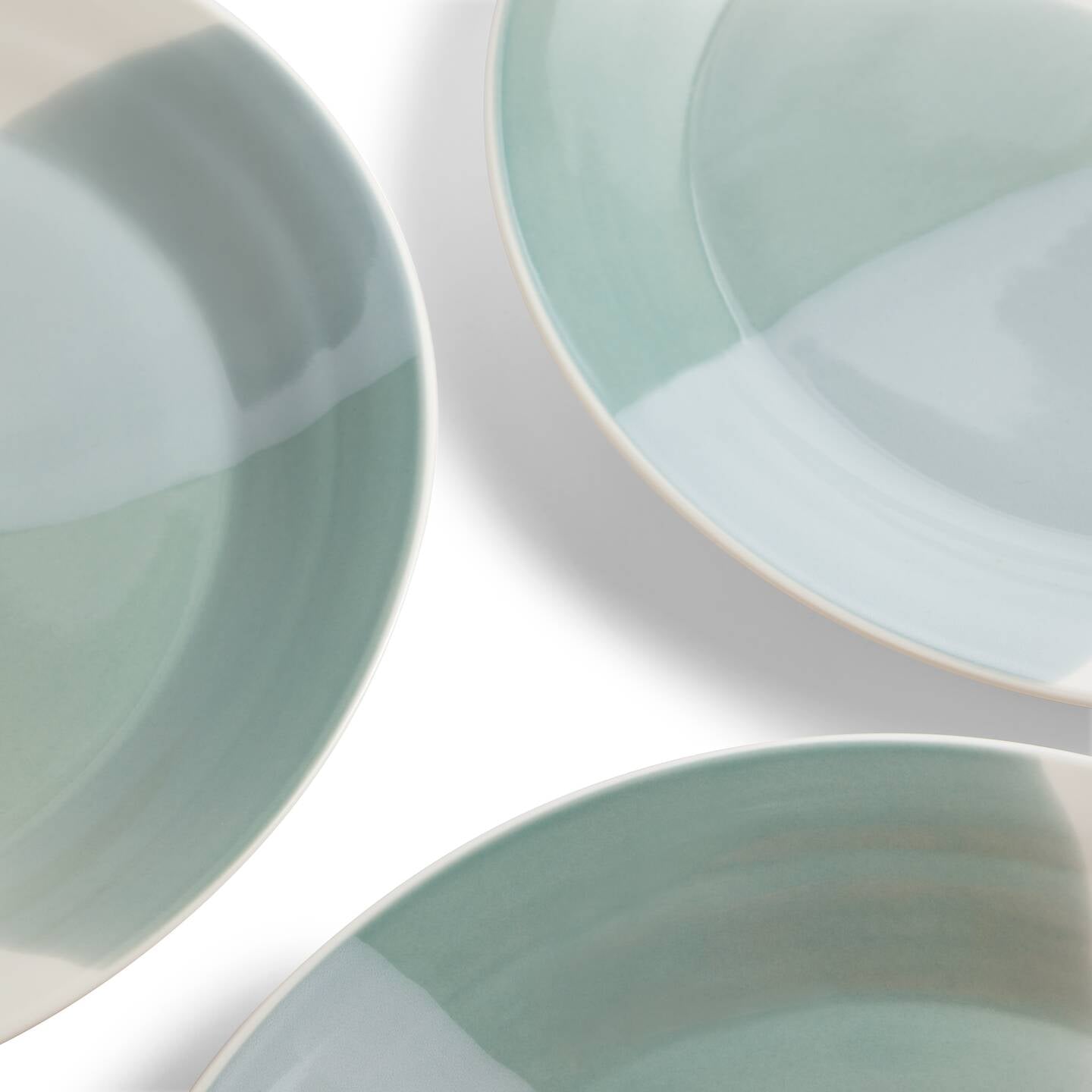 1815 Signature Green Dinner Plates, Set of 4