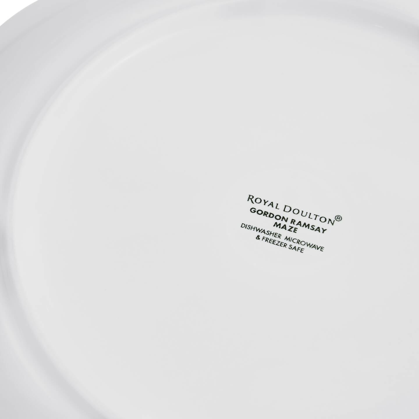 Gordon Ramsay Maze White Dinner Plate, Set of 4