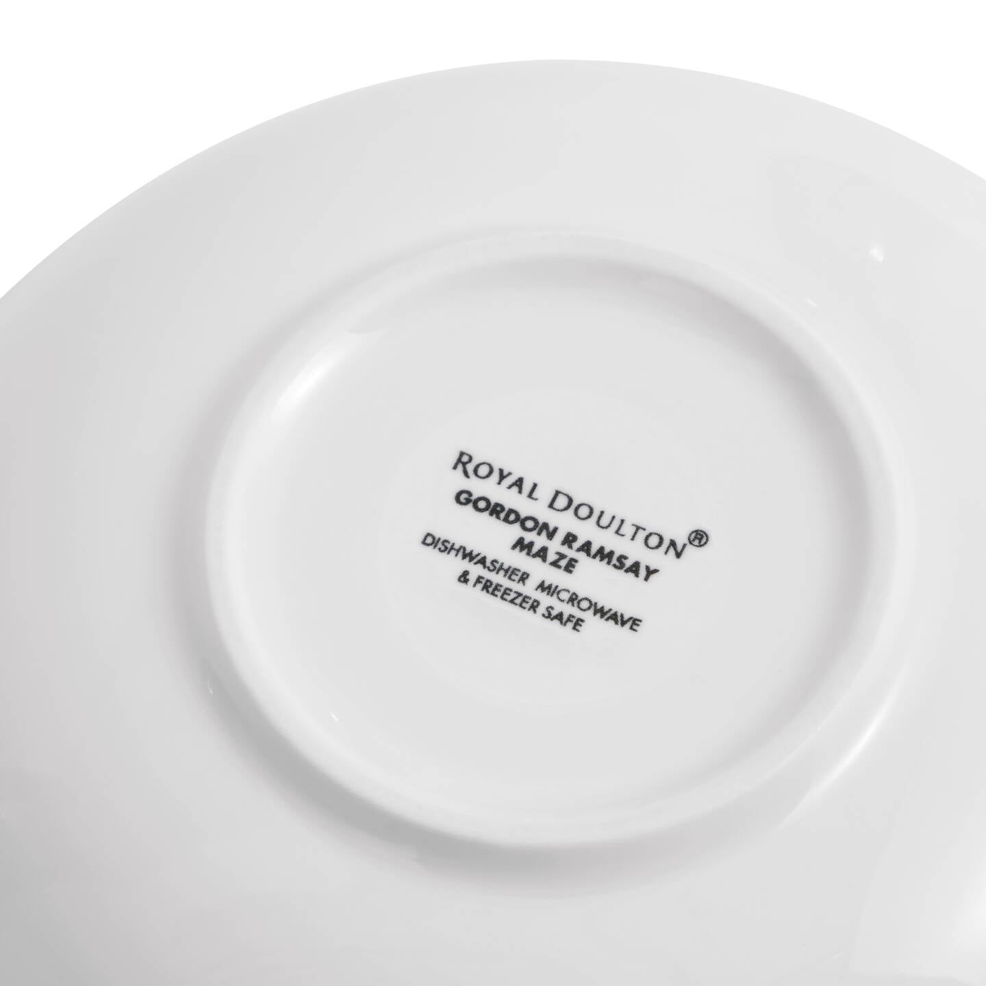 Gordon Ramsay Maze White Cereal Bowls, Set of 4