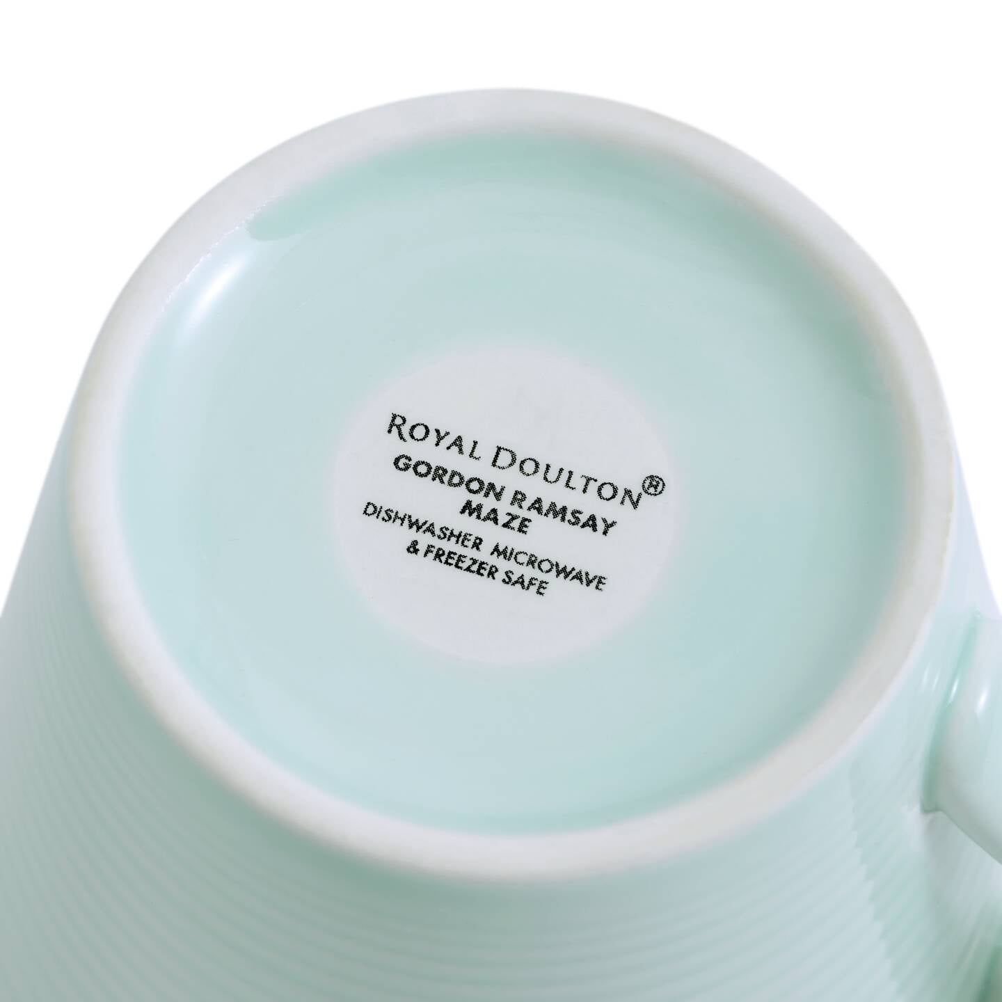 Gordon Ramsay Maze Blue Mugs, Set of 4