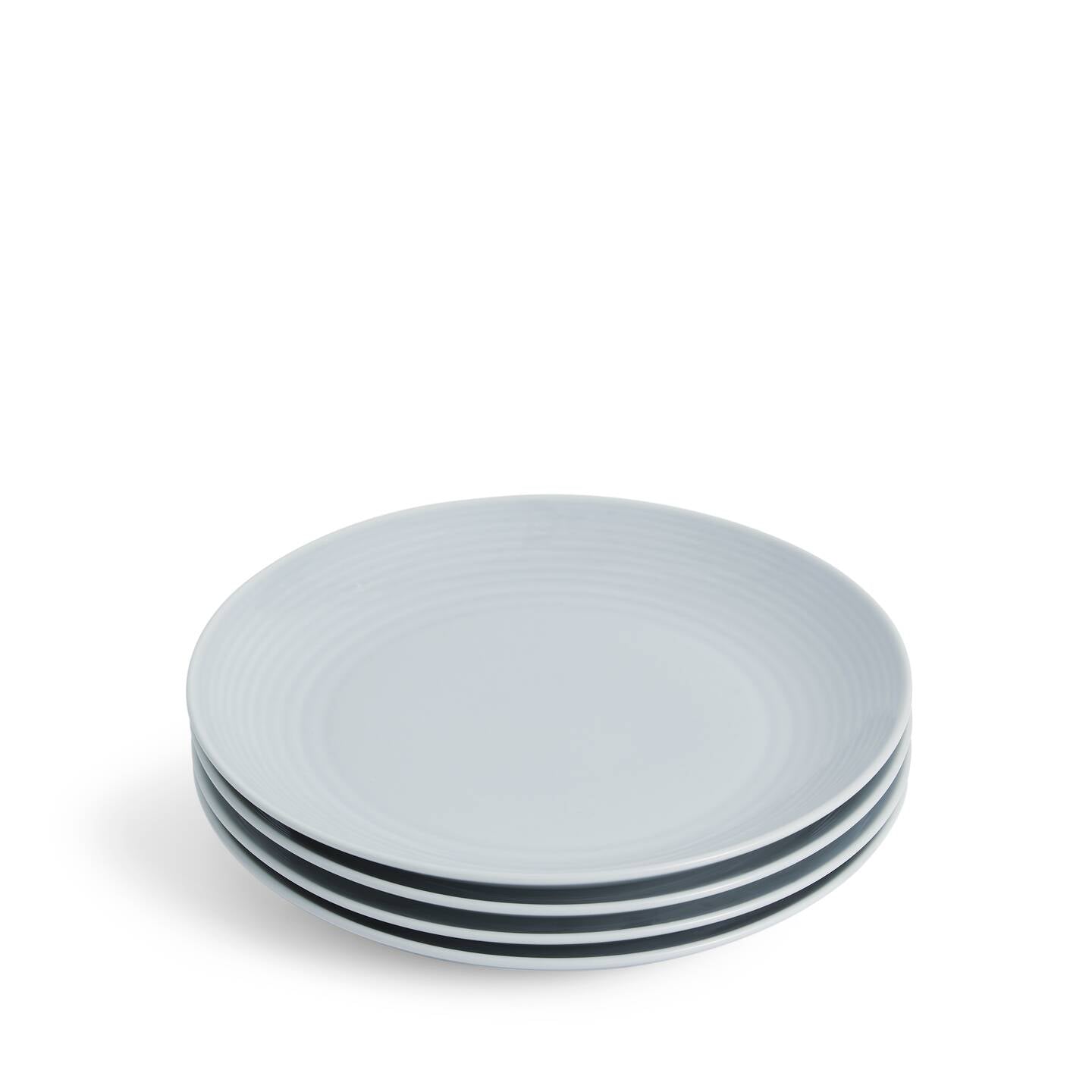 Gordon Ramsay Maze Light Grey Dinner Plates, Set of 4
