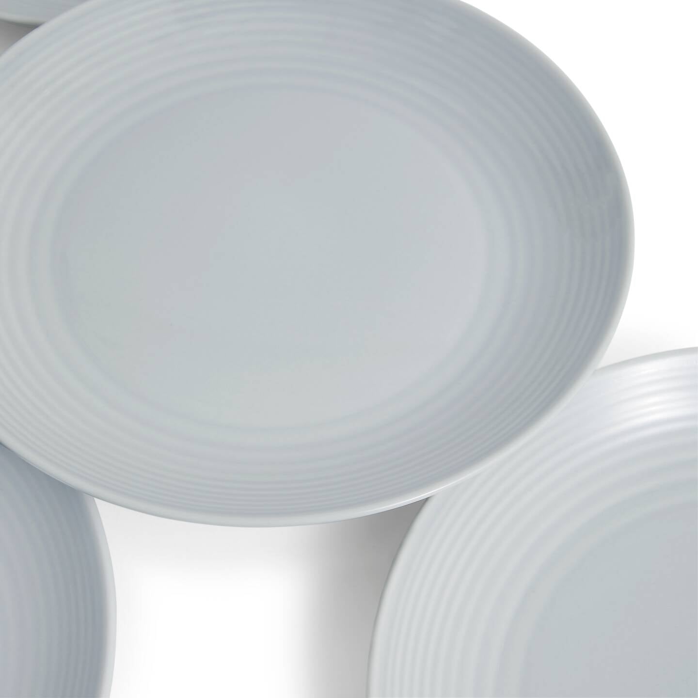 Gordon Ramsay Maze Light Grey Dinner Plates, Set of 4