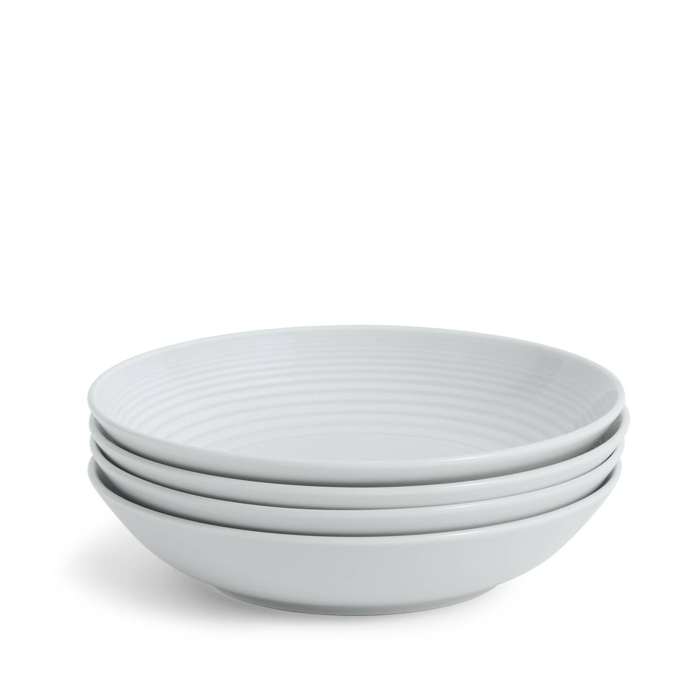 Gordon Ramsay Maze Light Grey Pasta Bowls, Set of 4 | Royal