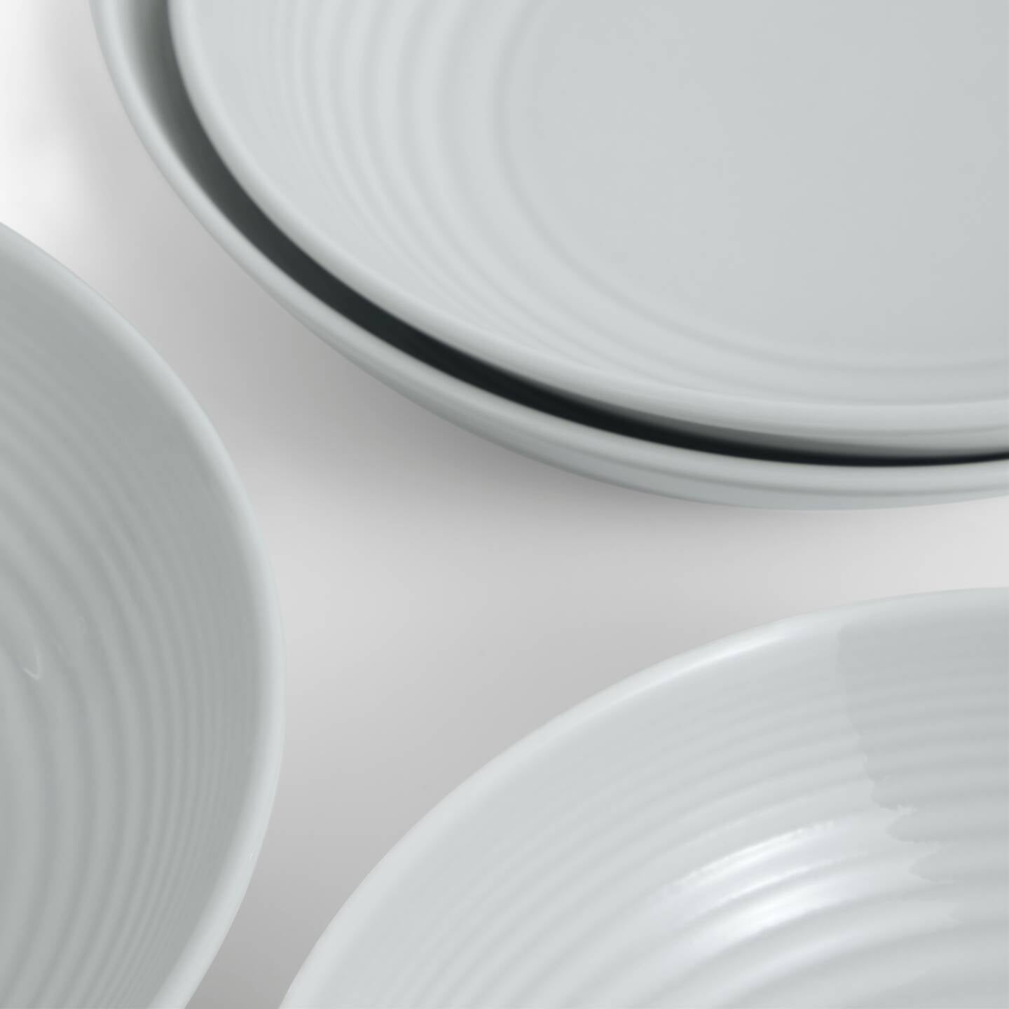 Gordon Ramsay Maze Light Grey Pasta Bowls, Set of 4