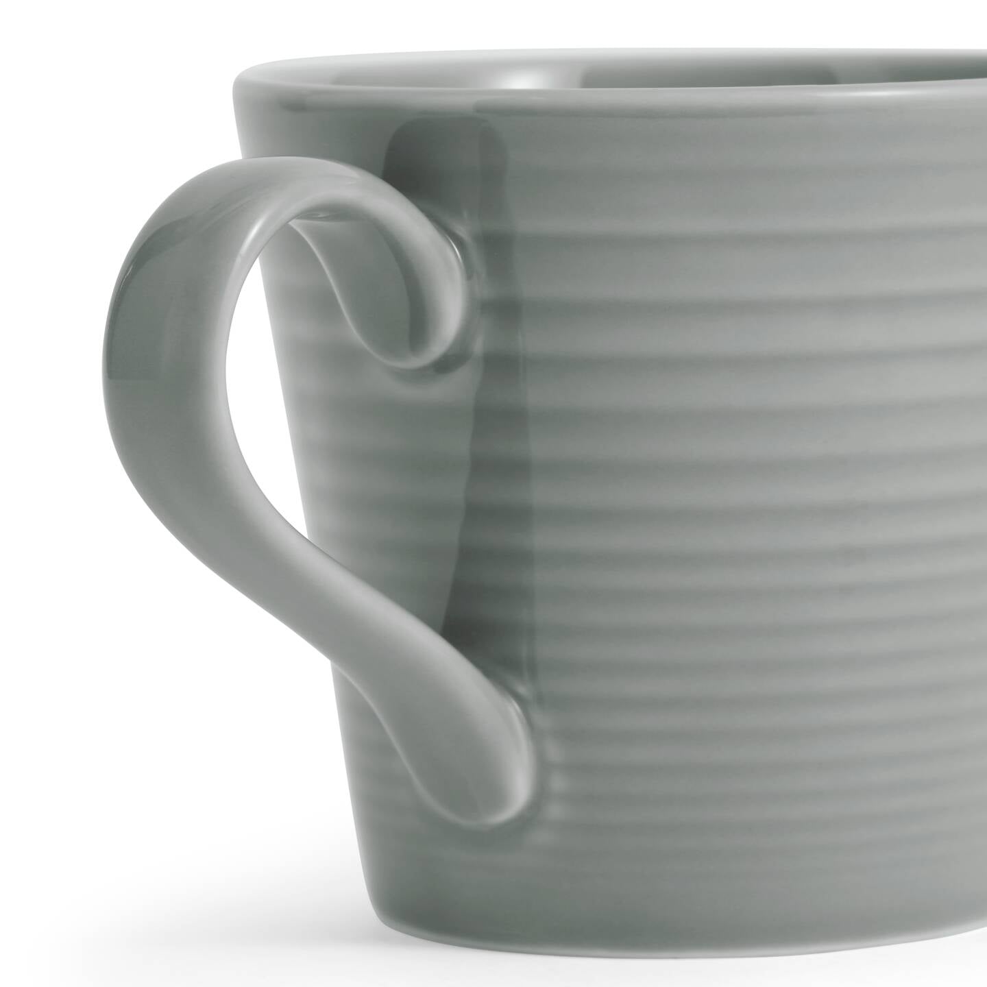 Gordon Ramsay Maze Dark Grey Mugs, Set of 4