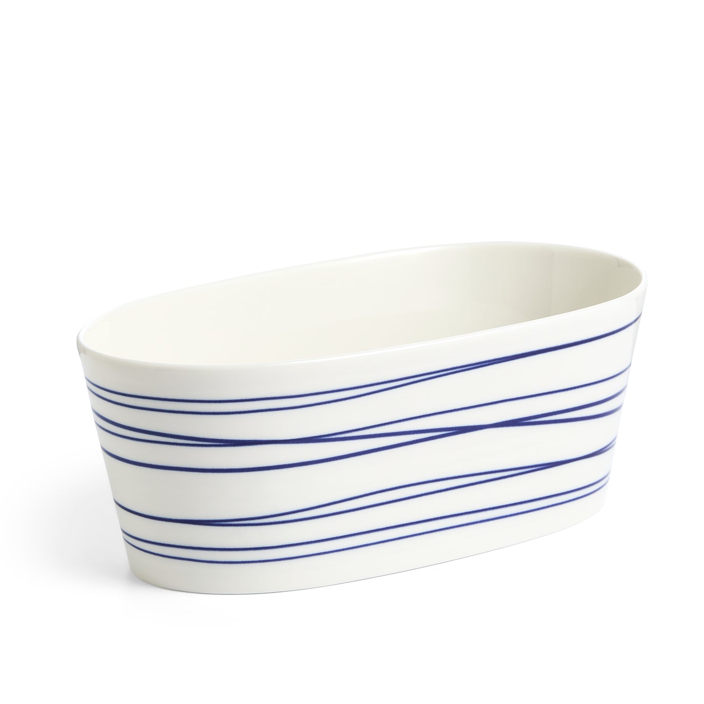royal doulton plant pot Royal Doulton 1815 Pacific Trough Planter in Blue/White