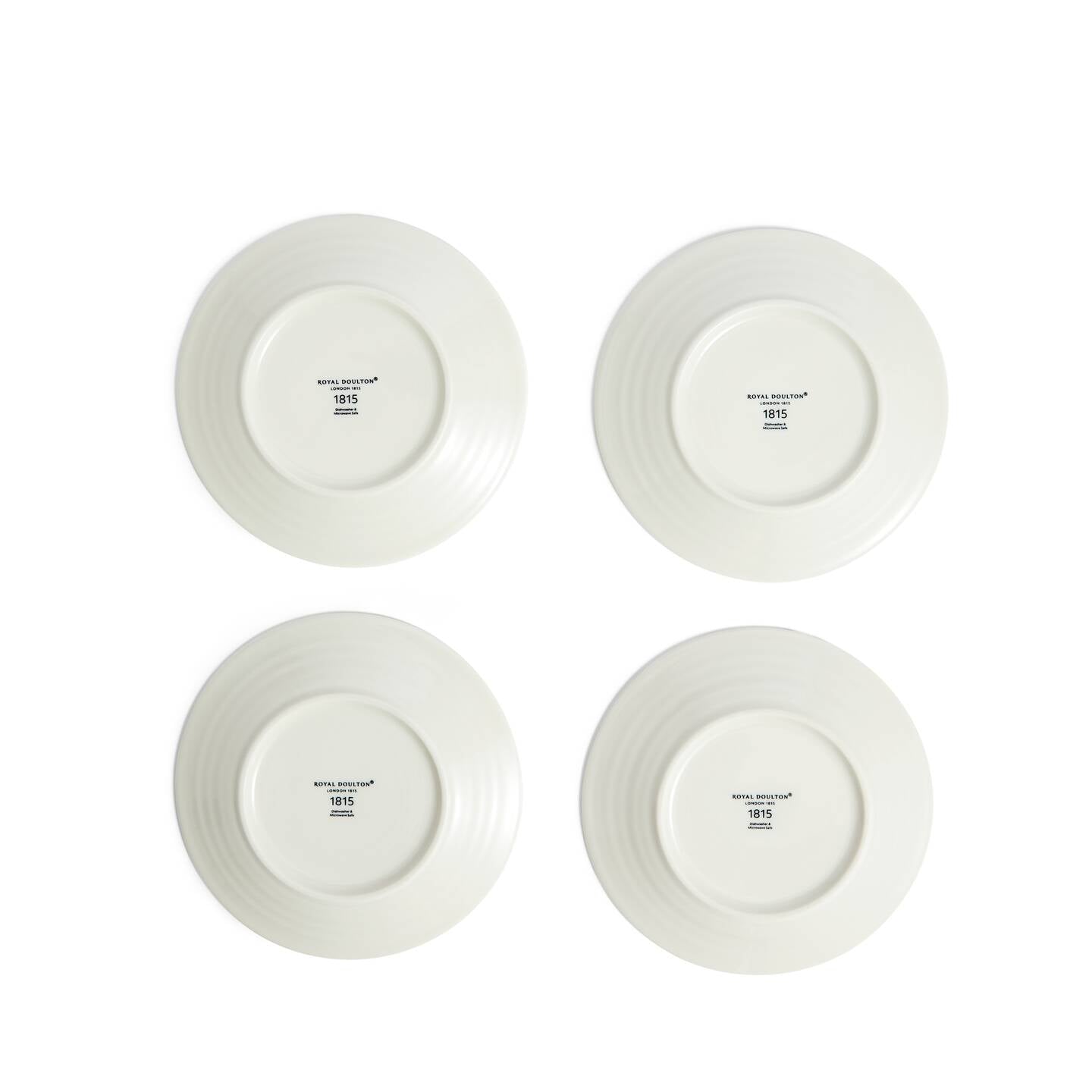 1815 Coral Plate Mixed Pattern, Set of 4