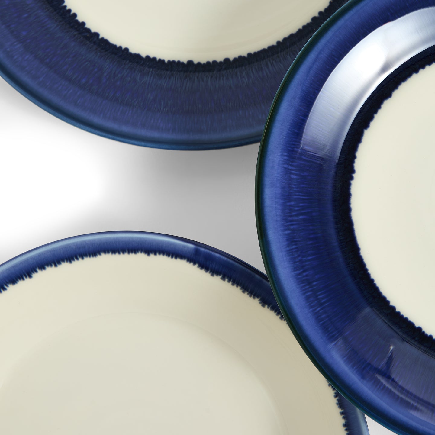 Pacific Glaze Dinner Set Blue, 16 Piece