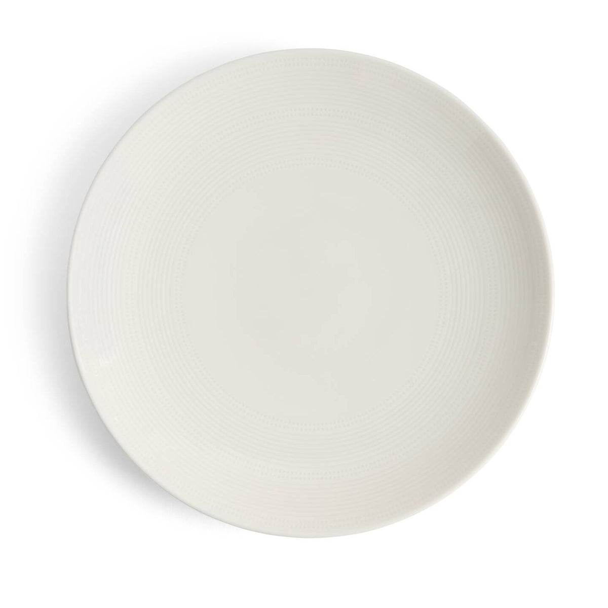 Lambeth Plate 27cm/ 10.6in White