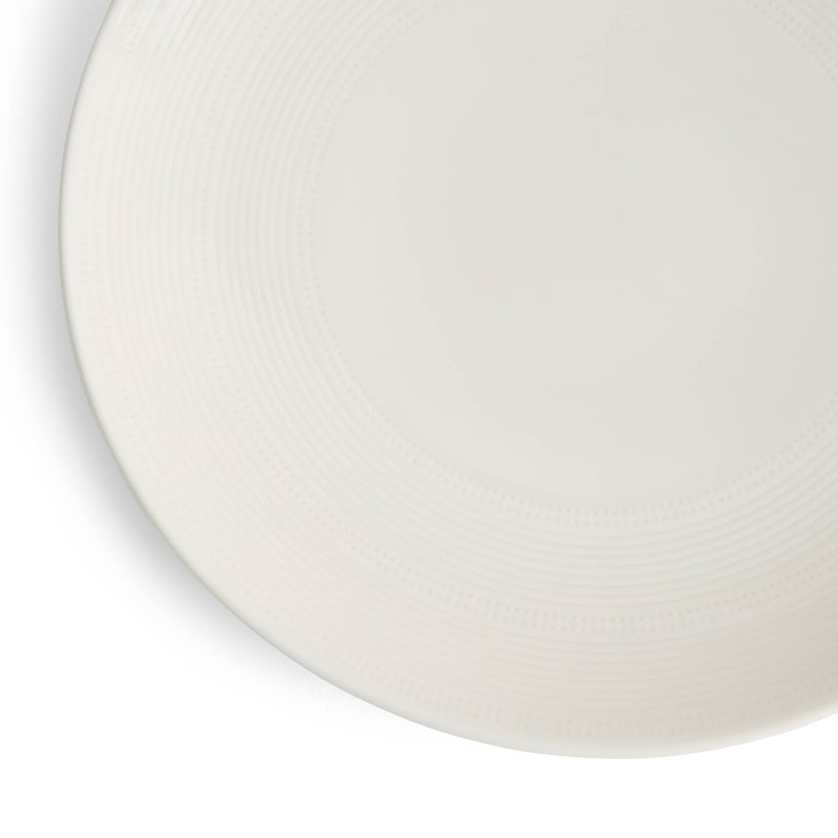 Lambeth Plate 27cm/ 10.6in White