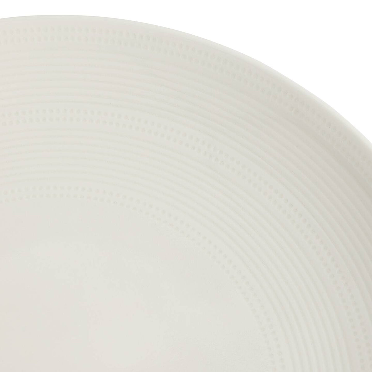 Lambeth Plate 27cm/ 10.6in White