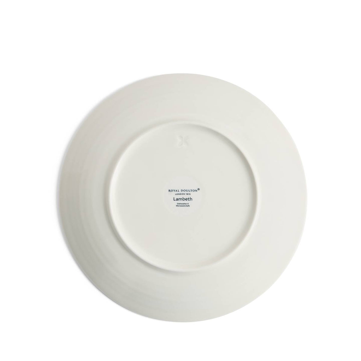 Lambeth Plate 22cm/ 8.7in White