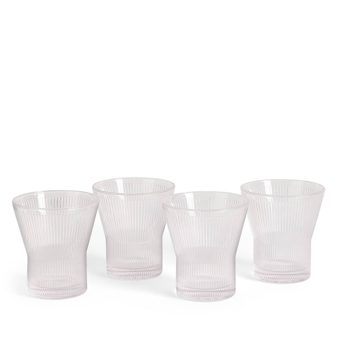 Lambeth Tumbler Clear, Set of 4