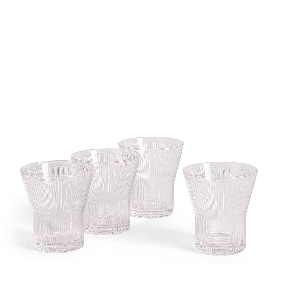 Lambeth Tumbler Clear, Set of 4