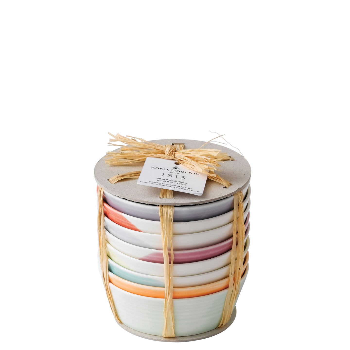 1815 Bright Dishes , Set of 8