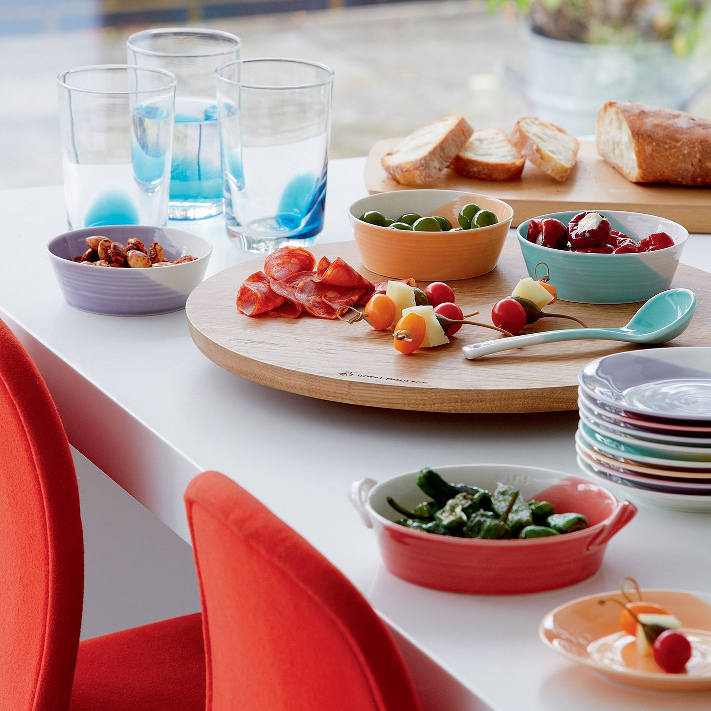 1815 Bright Mini Serving Dishes, Set of 4