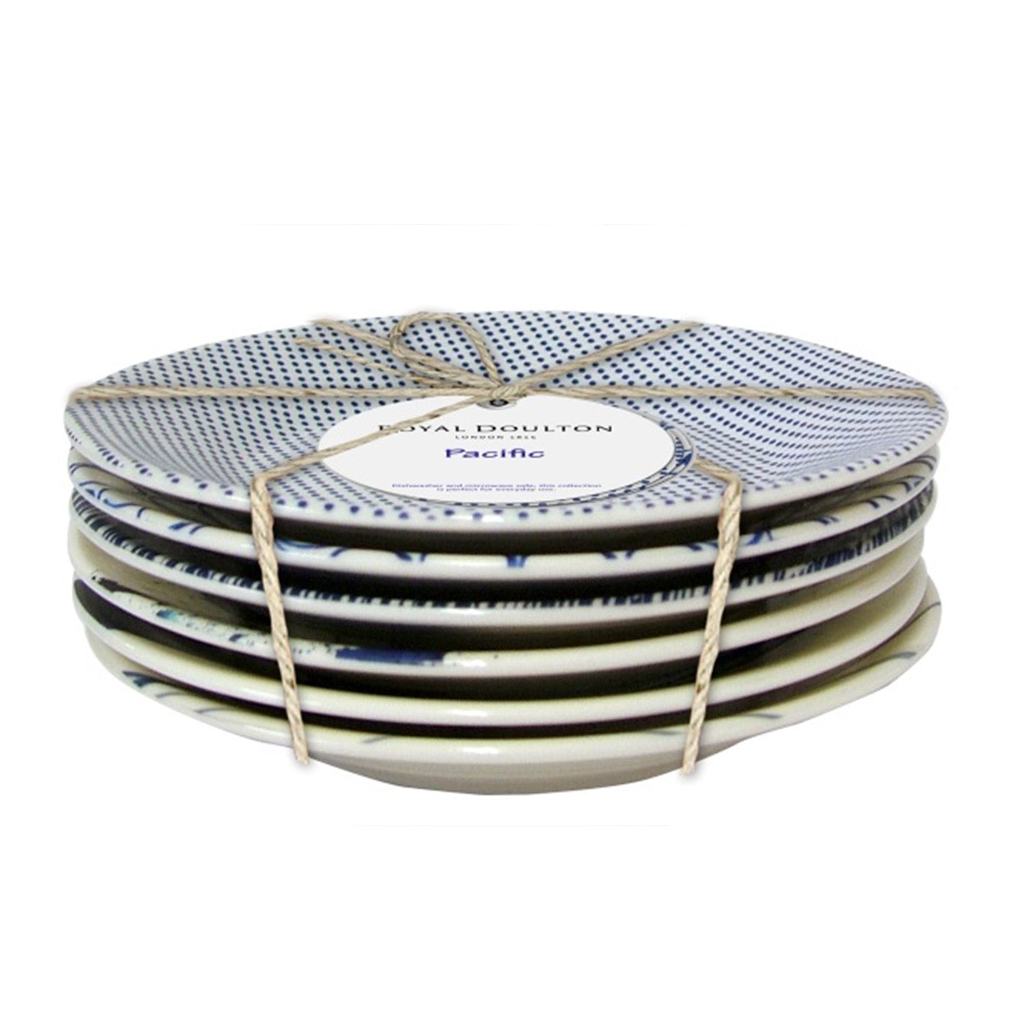 Pacific Blue Tapas Plates, Set of 6 | Royal Doulton Webstore