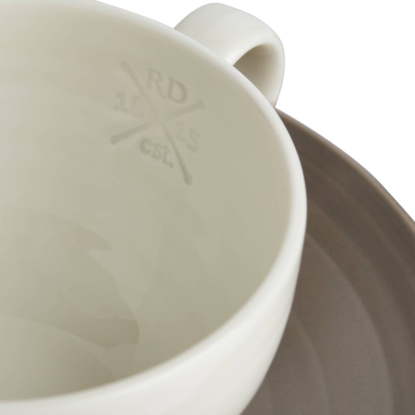 Coffee Studio Cappucino Cup and Saucer, Set of 4