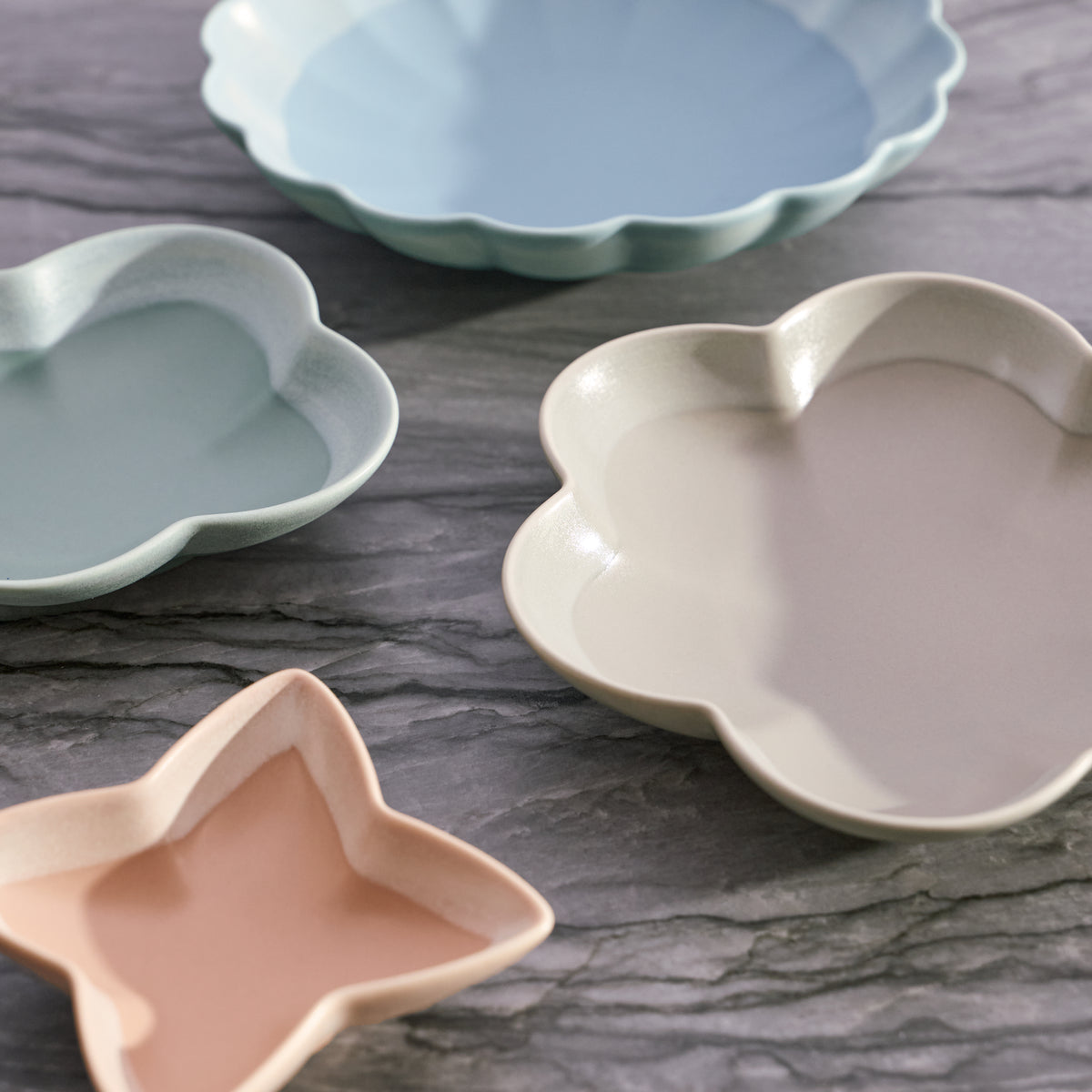 Lambeth Nesting Shaped Dishes Set of 4