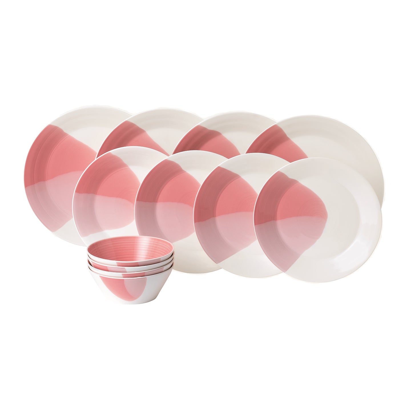 1815 Signature Coral Dinner Set, 12 piece