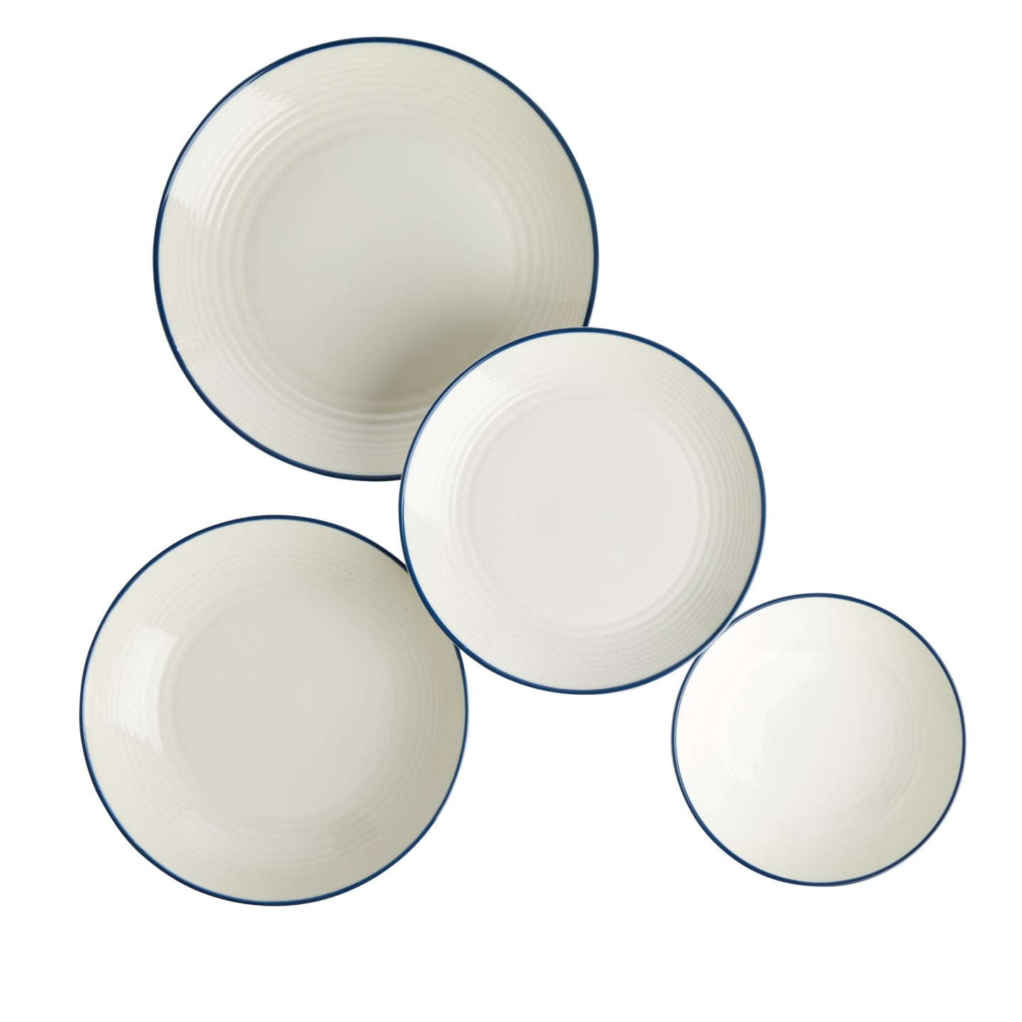 Gordon Ramsay Maze Denim Line Dinner set, 16 piece