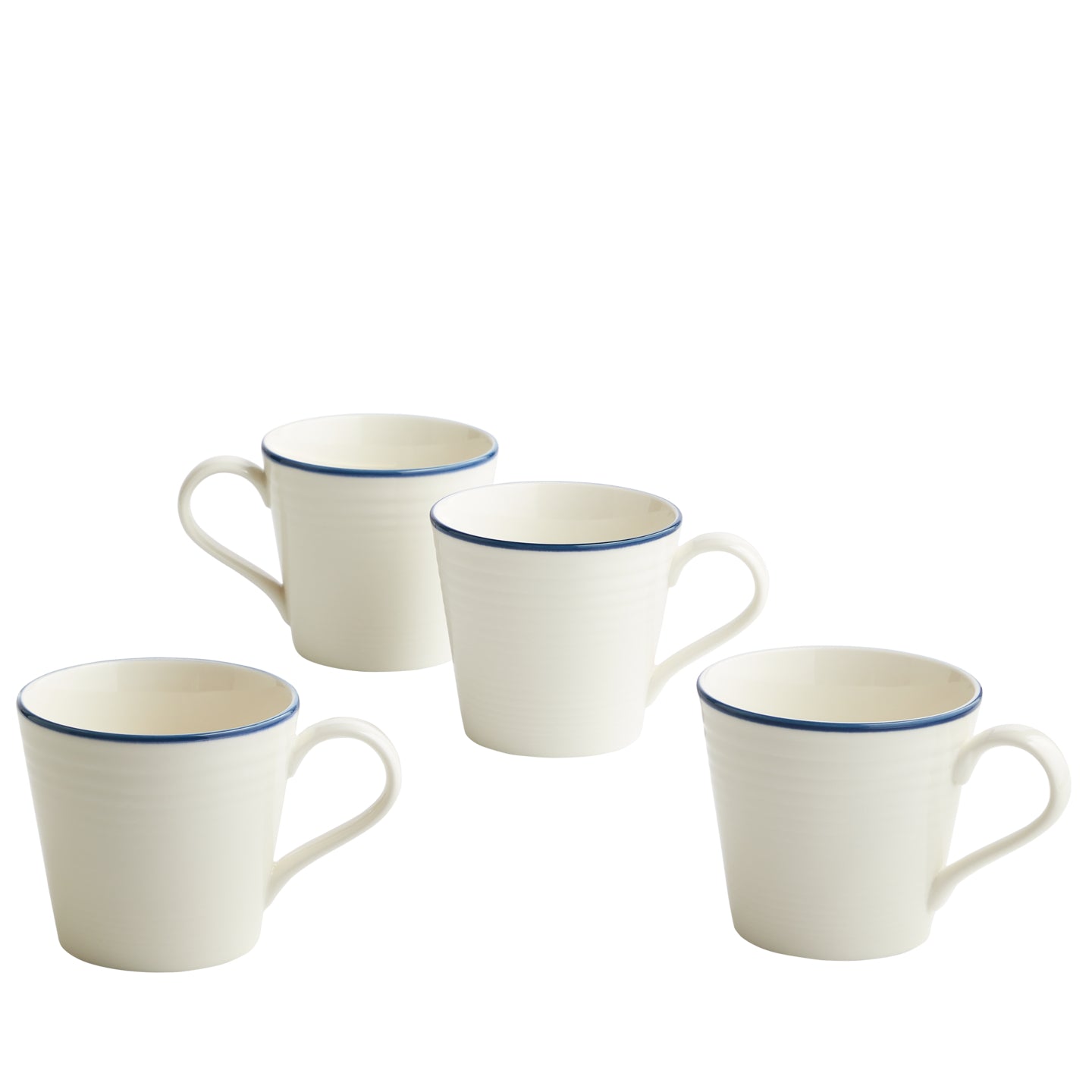 Gordon Ramsay Maze Denim Line Mug, Set of 4 | Royal Doulton Webstore