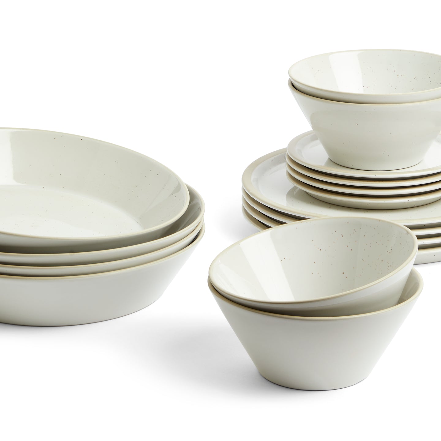 Urban Dining Dinnerware Set White, 16-piece Set