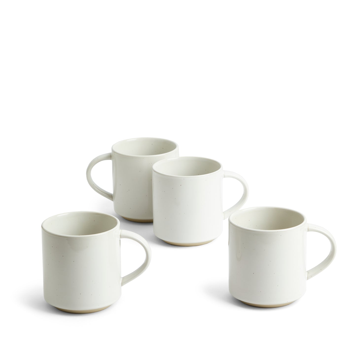 Urban Dining Mug White, Set of 4