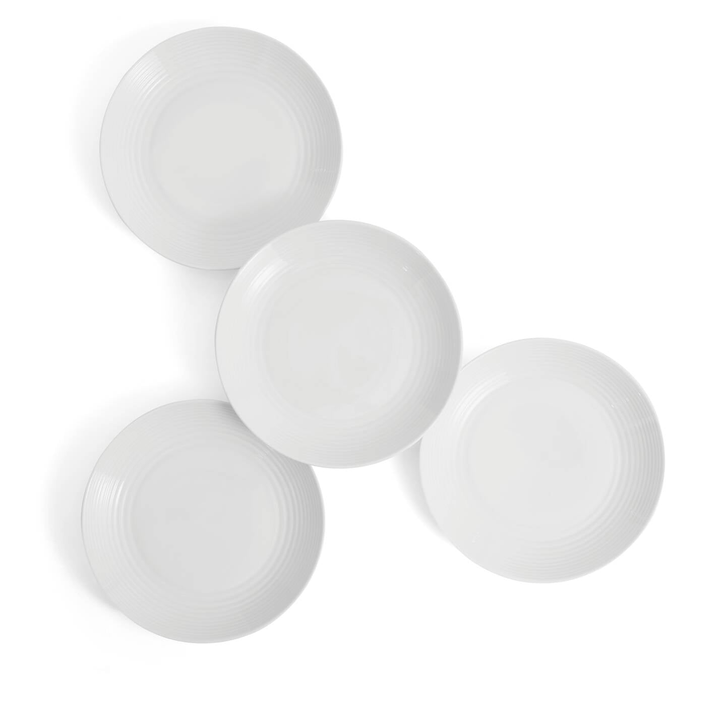 Gordon Ramsay Maze White Dinner Plate, Set of 4