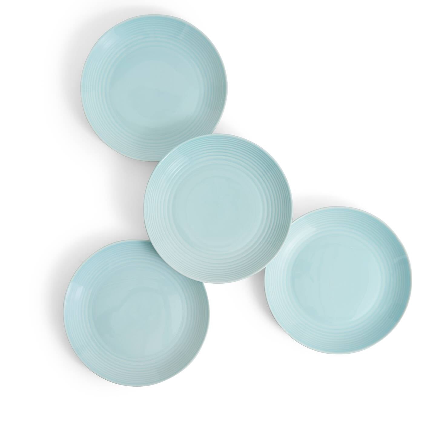 Gordon Ramsay Maze Blue Dinner Plates, Set of 4