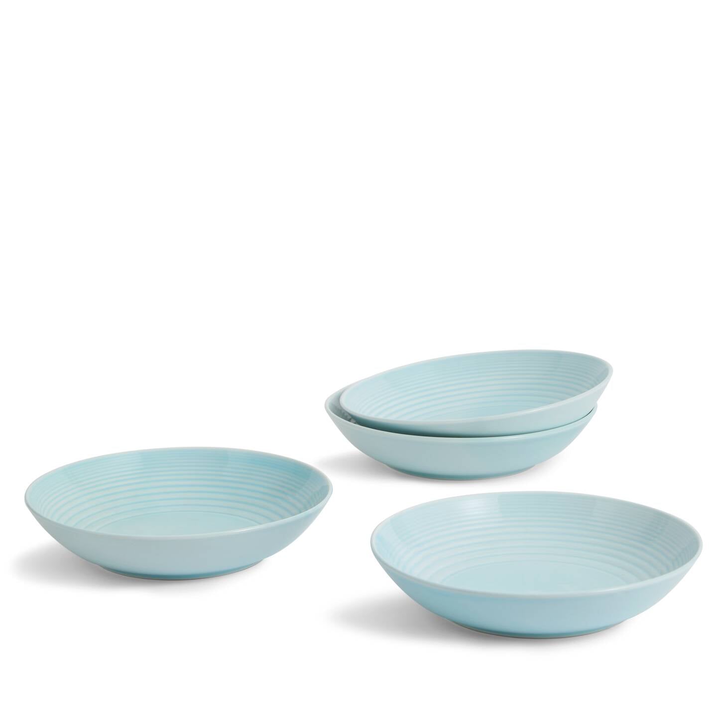 Gordon Ramsay Maze Blue Pasta Bowls, Set of 4