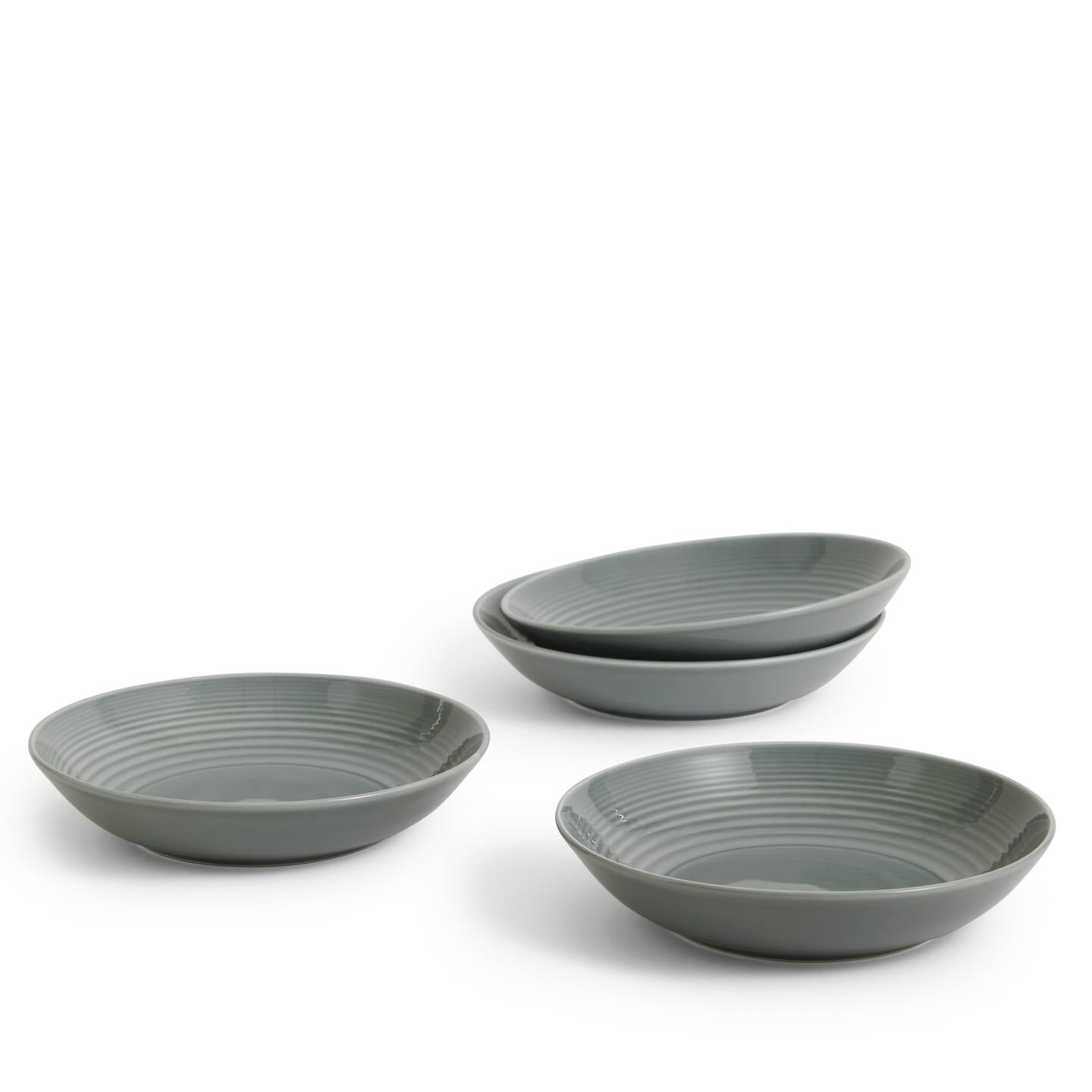Gordon Ramsay Maze Dark Grey Pasta Bowls, Set of 4