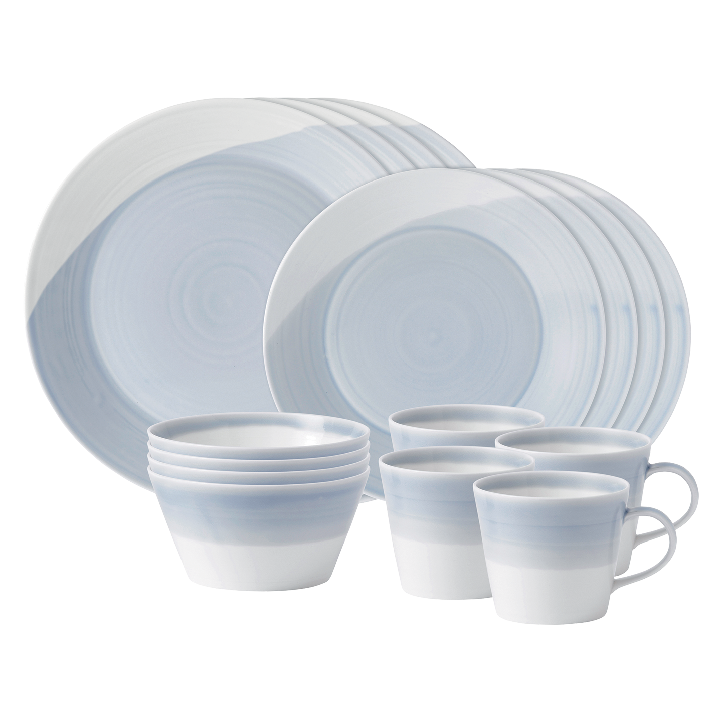 1815 Blue Dinner Set, 16 piece