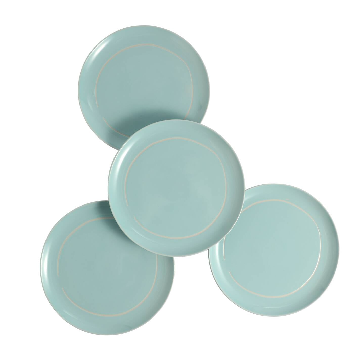 Tilly Ramsay Plate Blue, Set of 4