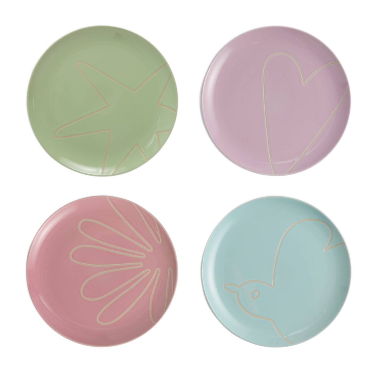 Tilly Ramsay Plate, Set of 4