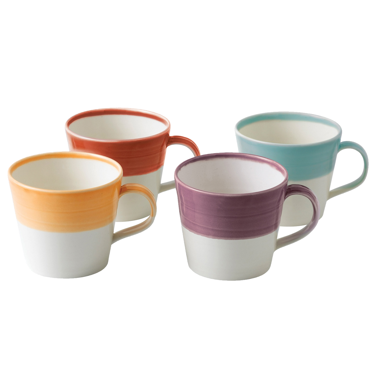 1815 Bright Colours Mugs, Set of 4