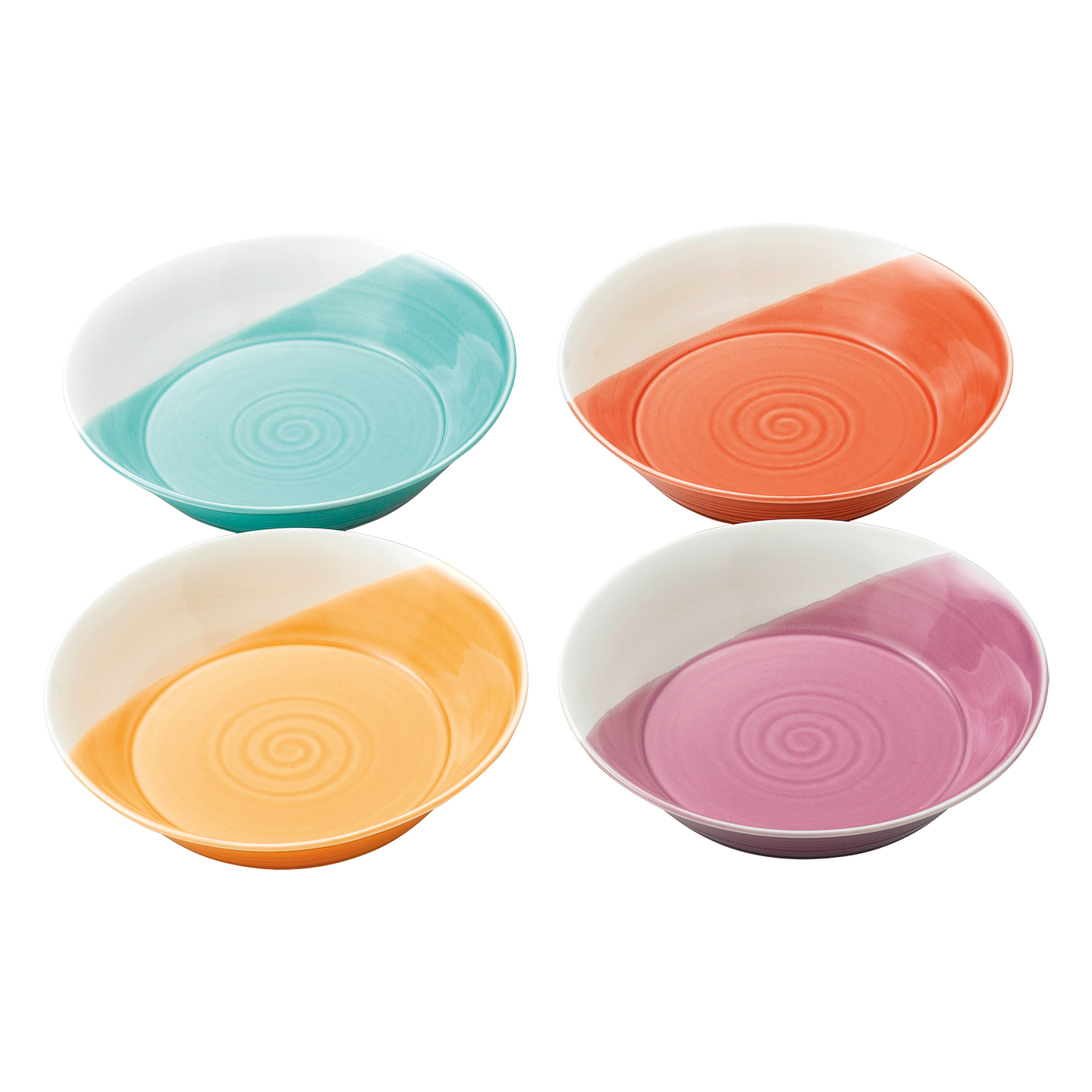 1815 Bright Pasta Bowls, Set of 4