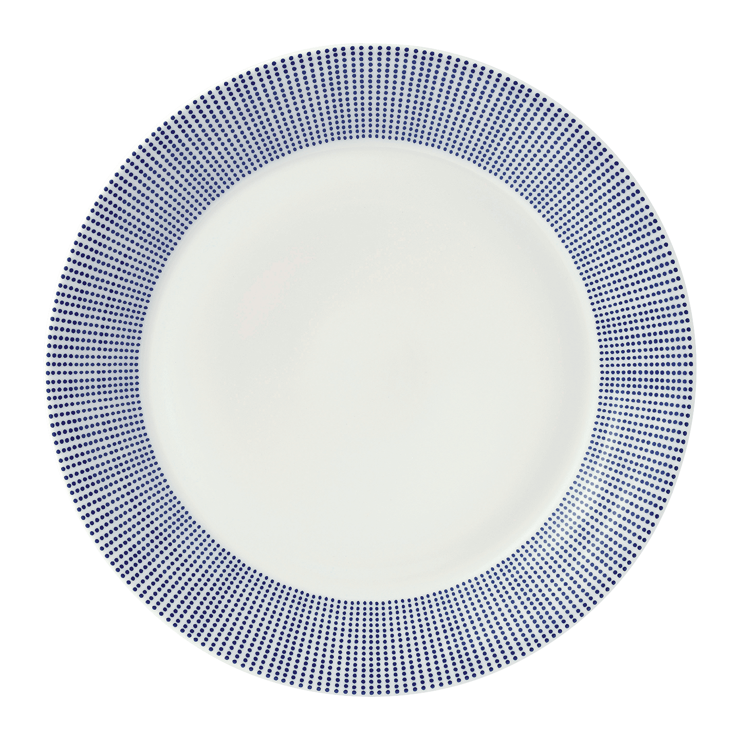 Pacific Blue Dots Dinner Plate